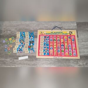 Melissa & Doug Disney Mickey Mouse Magnetic Responsibility Chore Chart – 90+ Pie